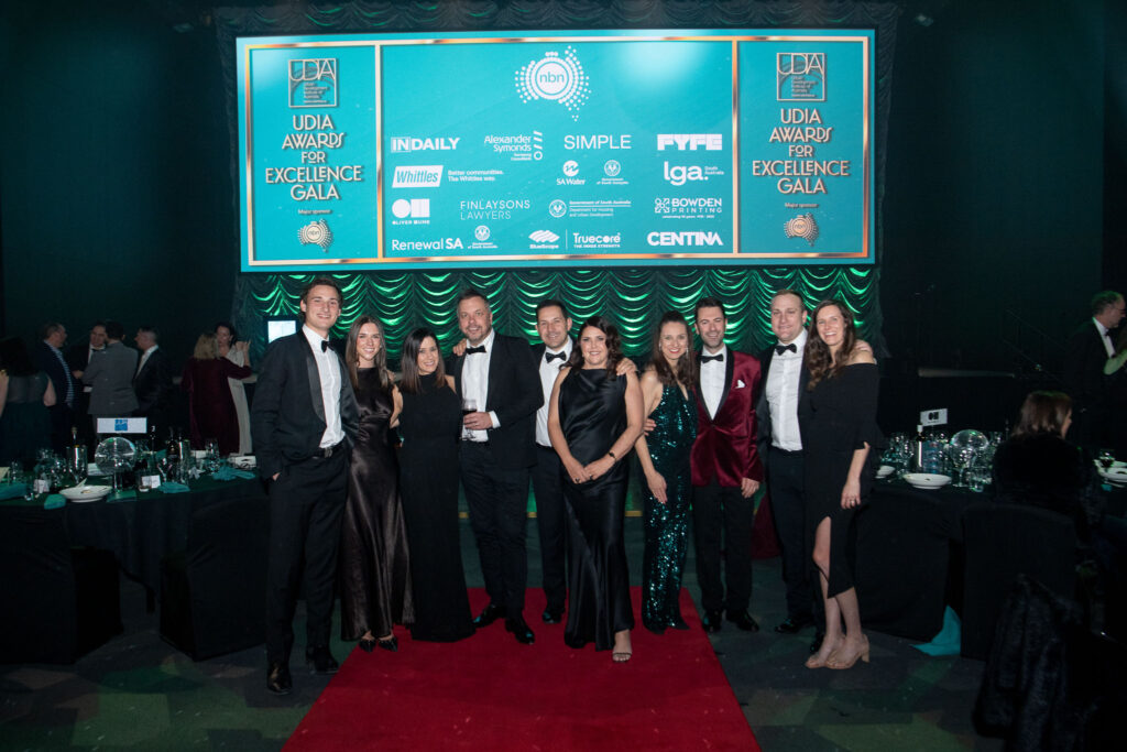 UDIA SA Awards Centina Team photo